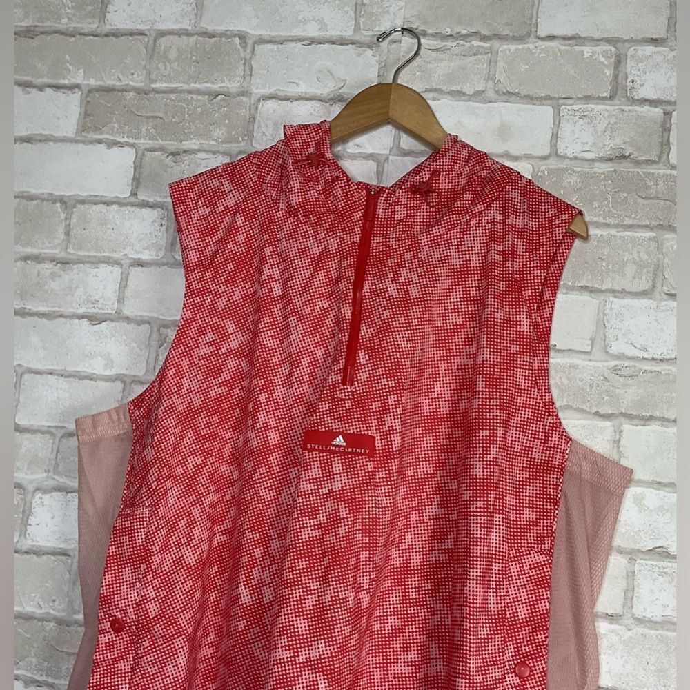 Adidas Women’s Pink Red Sleeveless Golf Vest - Picture 3 of 15